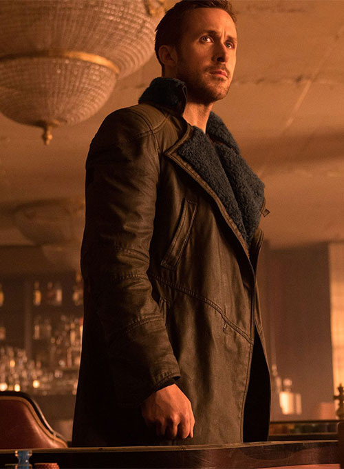 (image for) Ryan Gosling Blade Runner 2049 Leather Long Coat - Click Image to Close