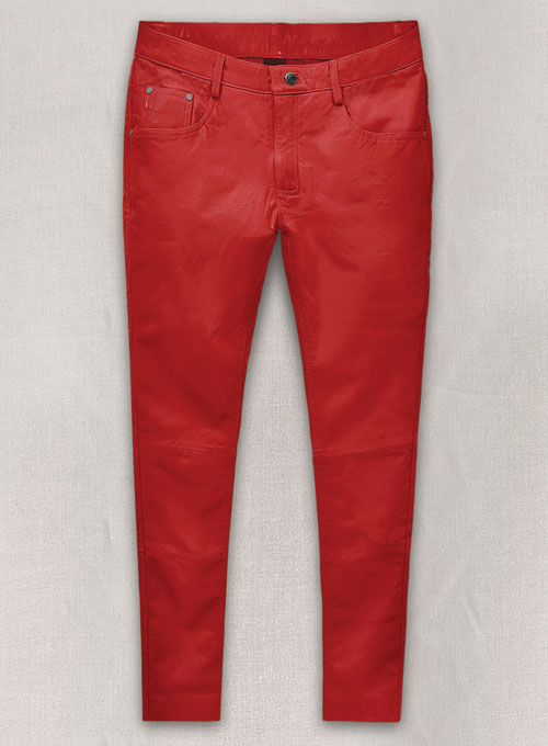 Ryan Destiny x PacSun Red Lune Faux Leather Pants