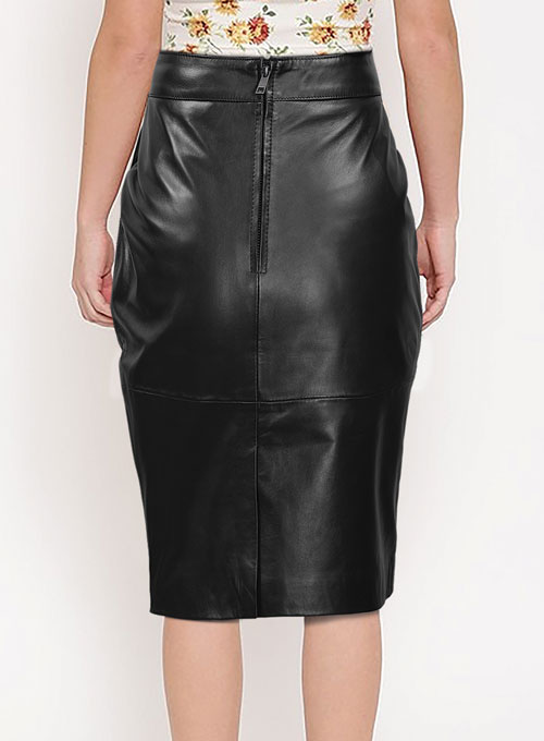 (image for) Sandra Bullock Leather Skirt - Click Image to Close