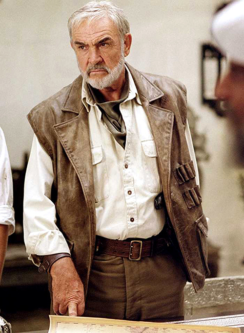 (image for) Sean Connery The League of Extraordinary Gentlemen Leather Vest - Click Image to Close