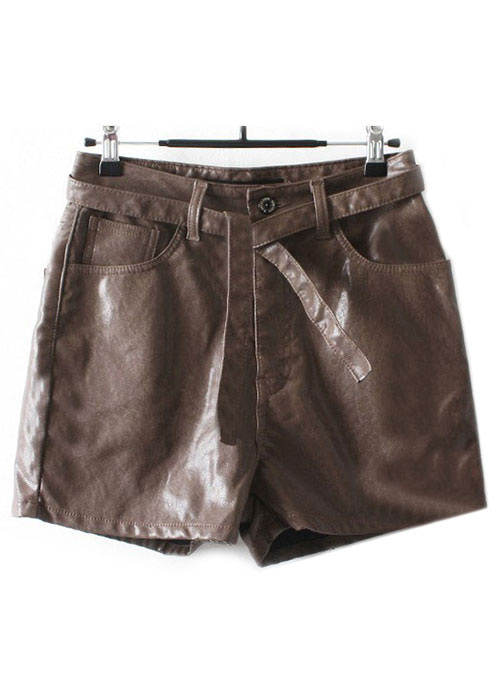 (image for) Leather Cargo Shorts Style # 352
