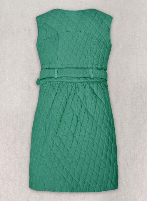 Soft Castle Green Washed & Wax Charming Dress # 777