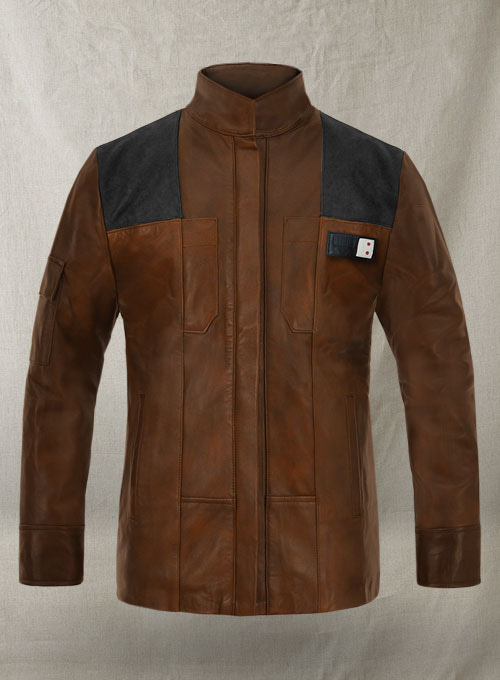 Spanish Brown Alden Ehrenreich Solo Leather Jacket : LeatherCult: Genuine  Custom Leather Products, Jackets for Men & Women