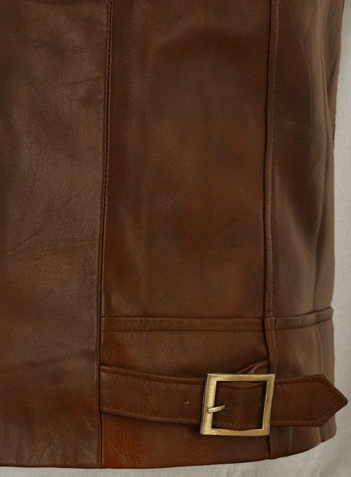 Spanish Brown Alden Ehrenreich Solo Leather Jacket