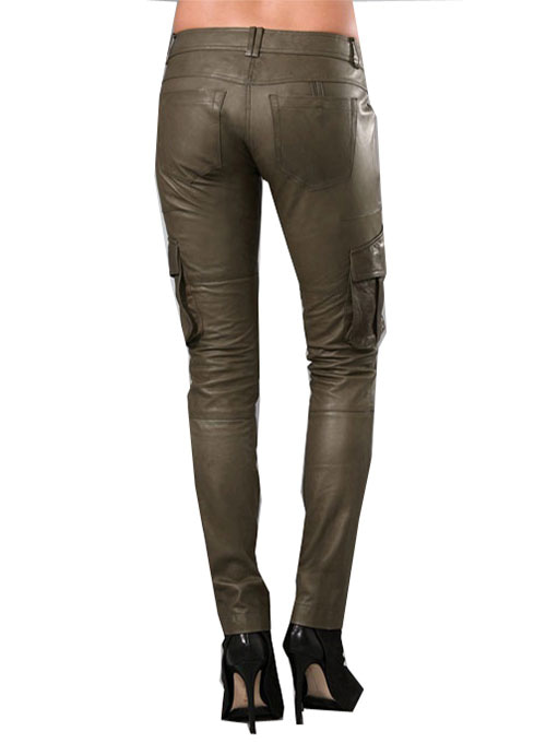 (image for) Leather Trooper Cargo Pants - Click Image to Close