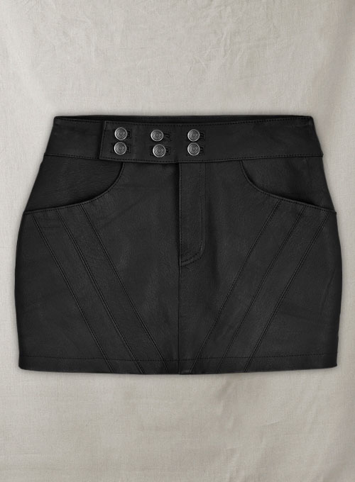 Twiggy Leather Skirt - # 128