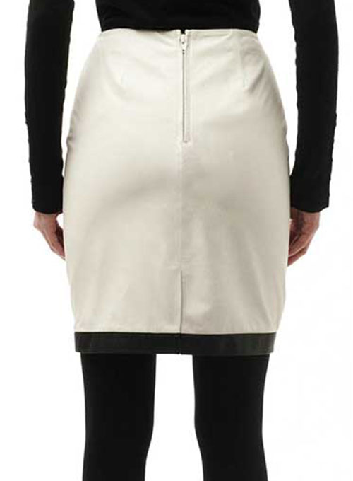 (image for) Two Toned Leather Skirt - # 149 - Click Image to Close