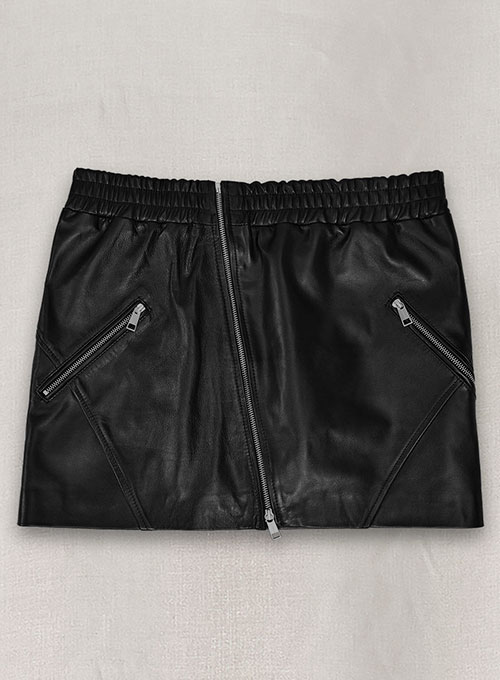 (image for) Ursula Corbero Leather Skirt - Click Image to Close