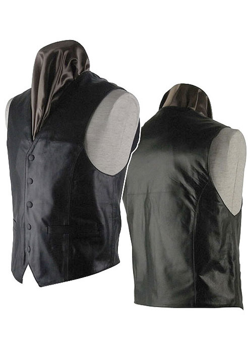 Leather Vest Tank Top : LeatherCult: Genuine Custom Leather Products,  Jackets for Men & Women