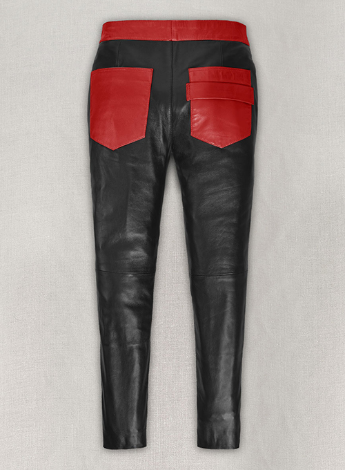 (image for) Victoria Beckham Leather Pants - Click Image to Close