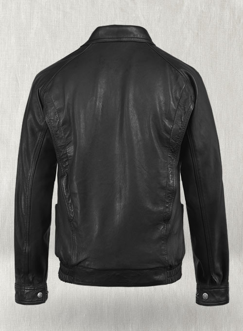 Hollister leather hot sale jacket mens