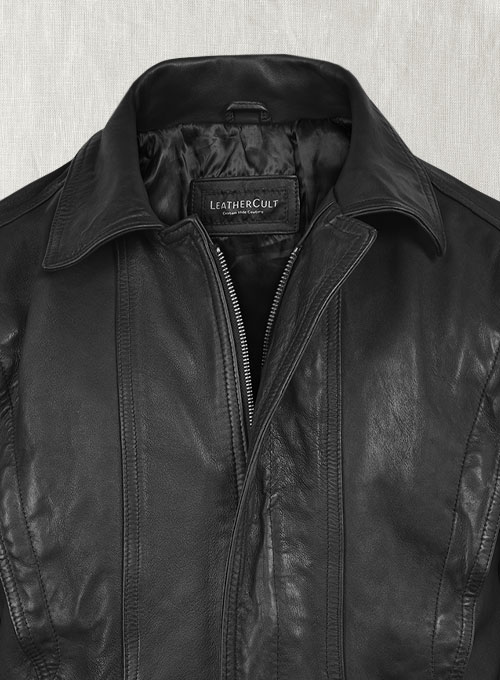 Vintage Bomber Leather Jacket : LeatherCult: Genuine Custom 