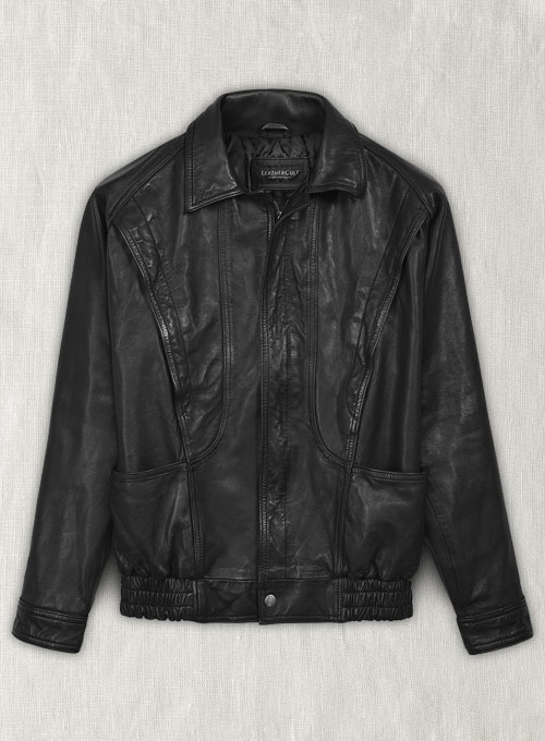 Vintage Bomber Leather Jacket : LeatherCult: Genuine Custom