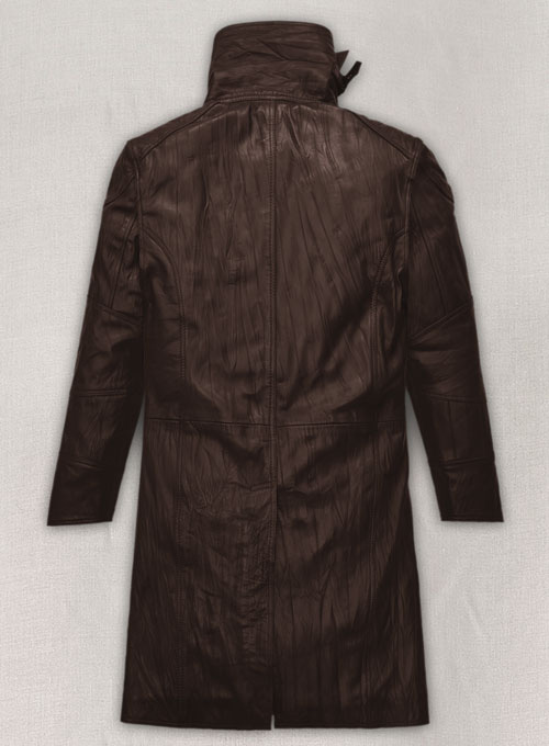 (image for) Wrinkled Brown Ryan Gosling Blade Runner 2049 Long Coat - Click Image to Close