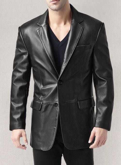 Leather Blazer : LeatherCult: Genuine Custom Leather Products, Jackets ...