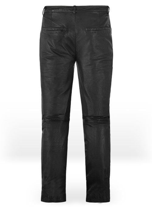 Outlaw Burnt Red Leather Pants : LeatherCult: Genuine Custom Leather  Products, Jackets for Men & Women