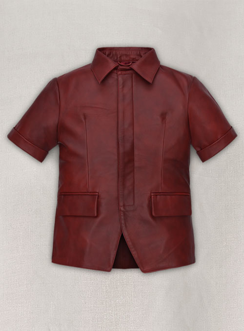 (image for) Spanish Red Leather Top Style # 57 - Click Image to Close