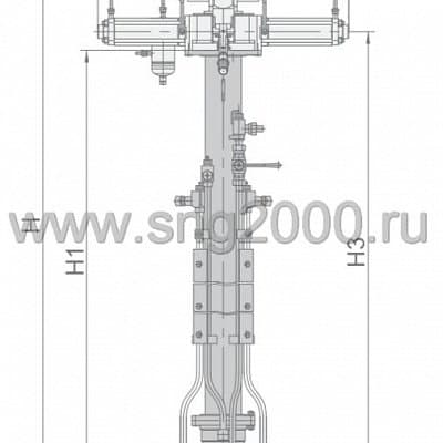Кран шаровой 11лс(6)745п8м пг-с-п-хл Ду 150 мм Ру 12,5 МПа | Фото №2