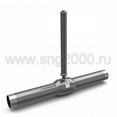 Кран шаровой КШ.Ц.П.Energy GAS.125.025.П/П.03 H=2001-2500 мм DN 125 мм PN 2,5 МПа | Фото №1