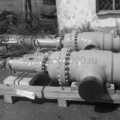 Задвижка шиберная ПТ19005-300 DN 300 мм PN 4.0 МПа | Фото №1