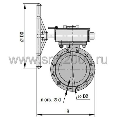 Кран шаровой МА 39015-01 р-фо-н-у DN 300 мм PN 1,6 МПа | Фото №3