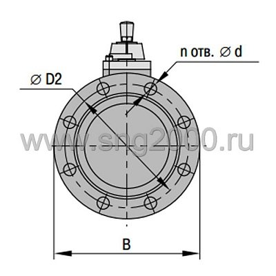 Кран шаровой МА 39010-03 р-фо-н-хл DN 50 мм PN 1,6 МПа | Фото №3