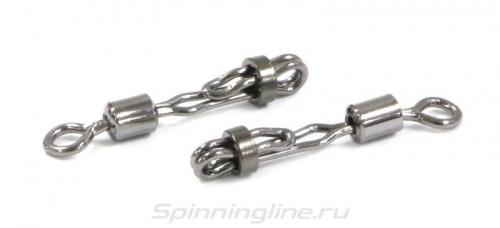 Застежка с вертлюжком Gurza-Side-Line Rolling Swivel BK  № 6 (5шт./упак)