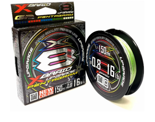 Шнур YGK X-Braid Upgrade X8 150m #1.2-25lb		