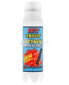 Аттрактант-спрей SFT Trout Attack с запахом икры																				