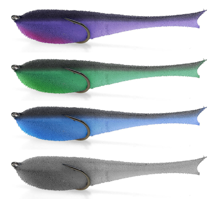 Поролоновая рыбка APS 110 мм #SET-2 (4 шт/упак.)