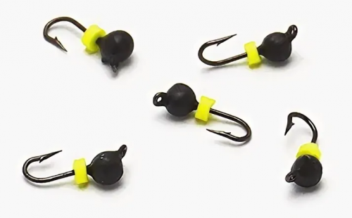 Мормышка Дробь классическая черная  0,15 гр.