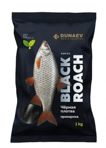 Прикормка DUNAEV BLACK Series 1 кг ROАCH		