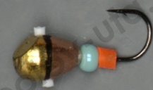 Капля 4 (0,9г), со спилом, разнополярная (уп.10/15/25)																				