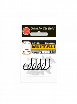 Крючки Gurza-MUTSU RING BN № 8 (10шт/уп)												