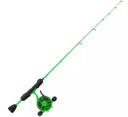 Комбо набор 13FISHING Radioactive Pickle Ice Combo 27" UL