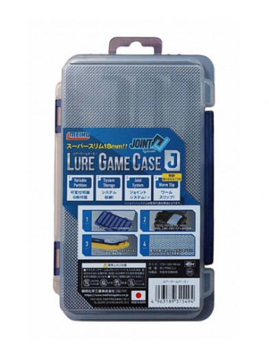 Коробка рыболов. Meiho LURE GAME CASE J 175х105х18	