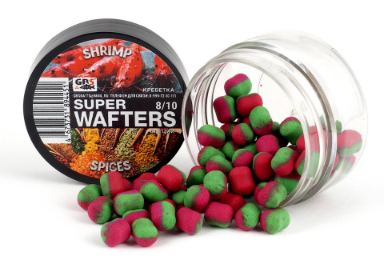 Вафтерсы (wafters) GBS Креветка Специи 8x10мм