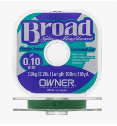 Леска OWNER /BROAD  25m./ 0.10mm.																		