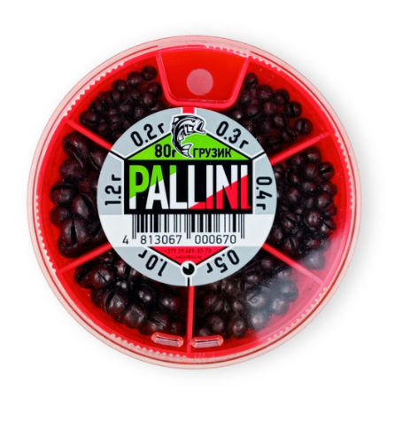 Груза - набор PALINI  80 g (0,2-1,2g) 