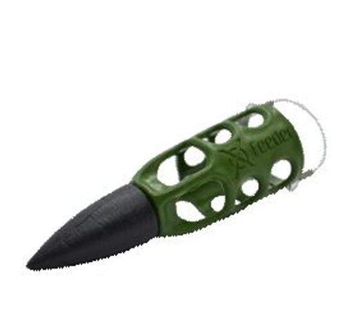 Груз-кормушка пл. X-FEEDER PL GREEN BULLET METEOR 2 050 г (30 мл, цвет зеленый)										