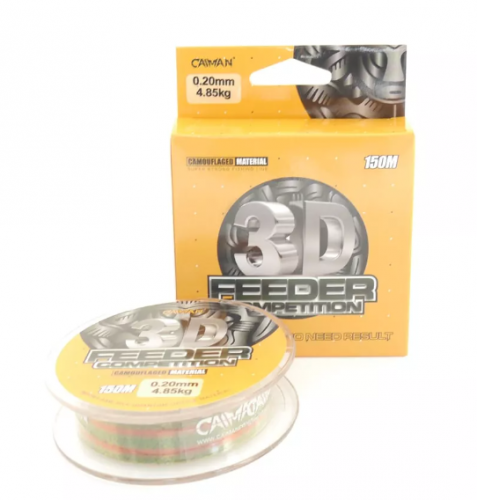 Леска Caiman Competition Feeder 3D 150м 0,22мм						