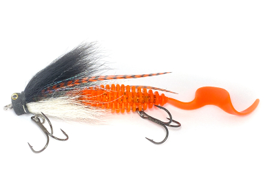 Приманка BEARDED MOUSE (Phantom Double Tail 135 mm) col. #328