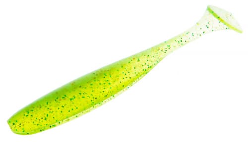 Приманка силиконовая Keitech Easy Shiner 3.5" #424 Lime Chartreuse										