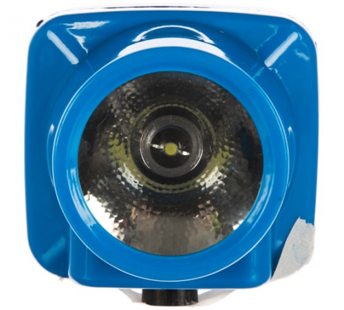Фонарь Ultraflash LED 5374 (налобн аккум220В, голубой,0,4 Ватт LED,1 реж, пласт, бокс)1/10/120  1242