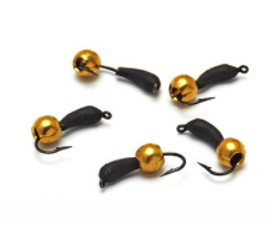 Мормышка Уралка с латунным шариком 0,9 гр.	