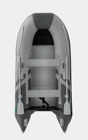 Надувная лодка GLADIATOR B330AL светло-темносерый (1)	