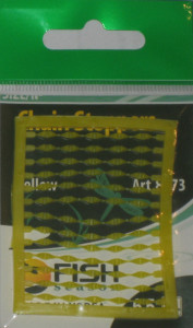 Мягкие стопоры на рамке, цвет желтый (1х65)