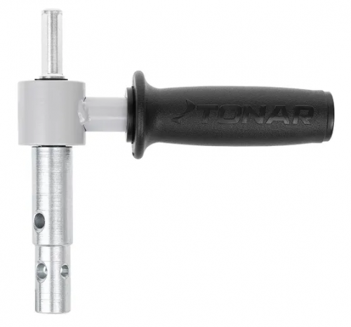 Адаптер АШ.2023ПК подшипники качения, d выход.вала 20/23мм, ручка + барашек (T-ASH-2023-PK-01)