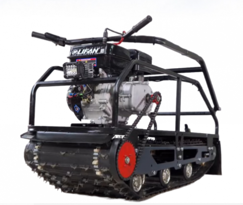 Мотобуксировщик Того 15 л.с., редуктор, гусеница 500мм,катковая подвеска