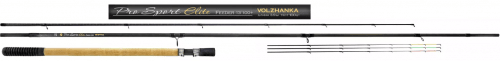 Удилище фидер "Volzhanka Pro Sport Elit 12ft 60+" 3.6м (3секции+3) тест 60гр
